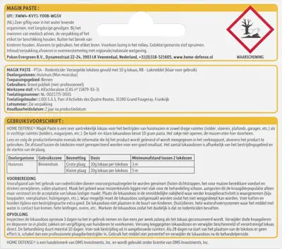 KB Muizen Lokdoos Pasta 'Magik Paste' 1 stuk - afbeelding 6