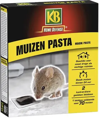 KB Muizen Lokdoos Pasta 'Magik Paste' 2 stuks - afbeelding 1