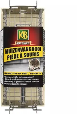 KB Muizenvangkooi Hout - afbeelding 2