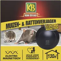 KB Muizenverjager en Rattenverjager Elektromagnetisch 130m² kopen?