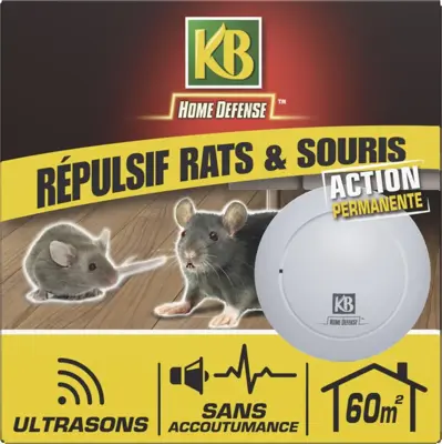 KB Muizenverjager en Rattenverjager Ultrasoon 60m² - afbeelding 2