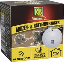 KB Muizenverjager en Rattenverjager Ultrasoon 60m² - afbeelding 1