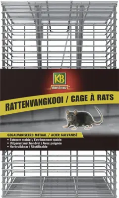 KB Rattenvangkooi 1 stuk - afbeelding 1