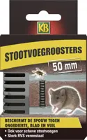 KB Stootvoegrooster RVS 50mm - 10 stuks kopen?