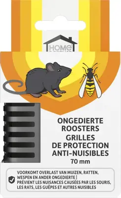 KB Stootvoegrooster RVS 70mm - 10 stuks - afbeelding 5