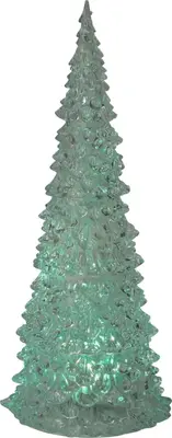 Kerstboom acryl met LED-verlichting Ø 8,5 x 21cm, multicolor - afbeelding 4