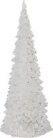 Kerstboom acryl met LED-verlichting Ø 8,5 x 21cm, warm wit - afbeelding 2