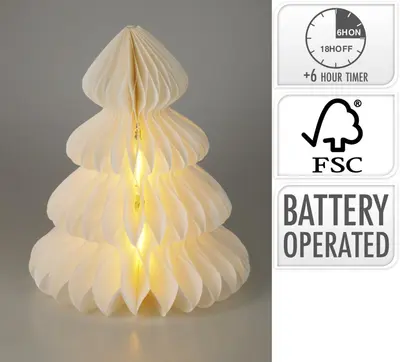 Kerstboom met LED-verlichting 40cm - afbeelding 2