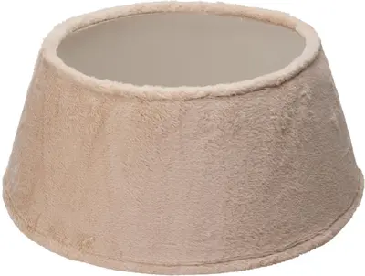 Kerstboomrok rond 55cm beige