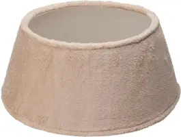 Kerstboomrok rond 55cm beige kopen?