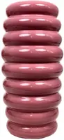 Kersten bloempot deco keramiek 28x58cm roze - afbeelding 1