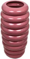 Kersten bloempot deco keramiek 28x58cm roze - afbeelding 2