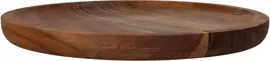 Kersten decoratiebord hout rond 30.5x2.5cm bruin - afbeelding 1