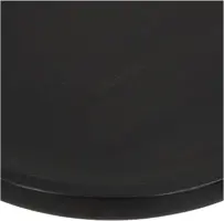 Kersten decoratiebord hout rond 30.5x2.5cm zwart - afbeelding 3