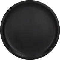 Kersten decoratiebord hout rond 30.5x2.5cm zwart - afbeelding 4