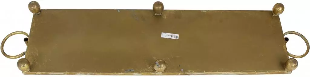 Kersten dienblad metaal spiegel 93x26x11cm goud - afbeelding 2