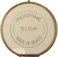 Kersten fotolijst metaal deco 13x13x1.5cm goud - afbeelding 1