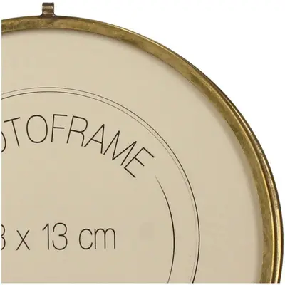 Kersten fotolijst metaal deco 13x13x1.5cm goud - afbeelding 3