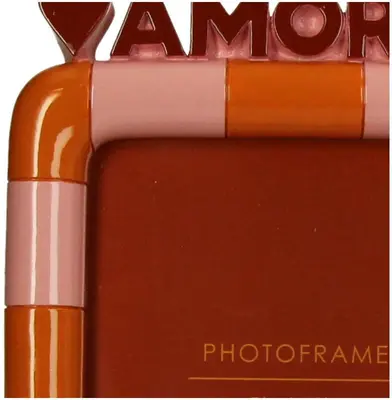 Kersten fotolijst polystone amore 16x2.5x23cm rood, roze - afbeelding 3