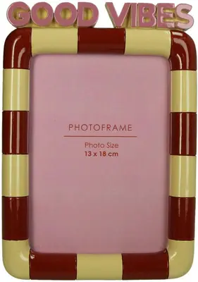 Kersten fotolijst polystone good vibes 16x2.5x23cm multi - afbeelding 1