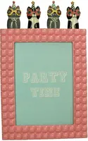 Kersten fotolijst polystone party kat 17x1.5x28cm multi - afbeelding 1