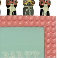 Kersten fotolijst polystone party kat 17x1.5x28cm multi - afbeelding 3