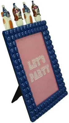 Kersten fotolijst polystone partyhond 17x1.5x28cm multi - afbeelding 2