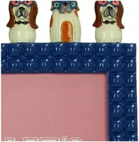 Kersten fotolijst polystone partyhond 17x1.5x28cm multi - afbeelding 3