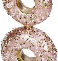 Kersten, HD Collection piek glas donut 33cm roze - afbeelding 3