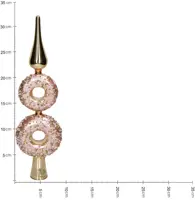 Kersten, HD Collection piek glas donut 33cm roze - afbeelding 5