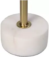 Kersten kandelaar marmer rond 7.5x24.5cm goud - afbeelding 3