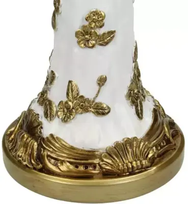 Kersten kandelaar polyresin vogel 14x14x35.5cm goud - afbeelding 5