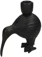 Kersten kandelaar polyresin vogel kiwi 12.5x7x14.5cm zwart kopen?