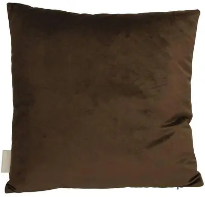 Kersten kussen mix 45x45cm bruin - afbeelding 2