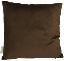 Kersten kussen mix 45x45cm bruin - afbeelding 2