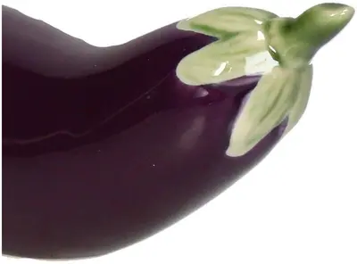 Kersten ornament aardewerk aubergine 16x6.5x7.5cm aubergine - afbeelding 3