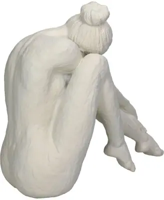 Kersten ornament polyresin ballerina 27.5x11.5x23.5cm ivoor - afbeelding 2