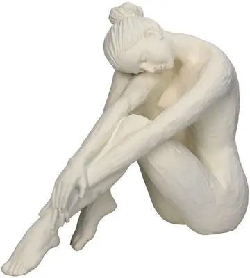 Kersten ornament polyresin ballerina 27.5x11.5x23.5cm ivoor - afbeelding 1