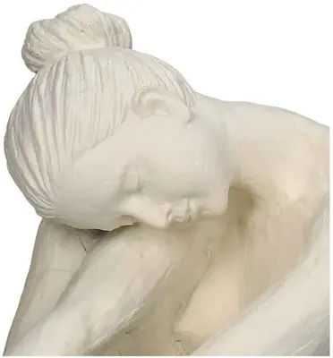Kersten ornament polyresin ballerina 27.5x11.5x23.5cm ivoor - afbeelding 3