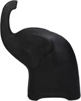 Kersten ornament polyresin olifant 16x8x20.5cm zwart kopen?