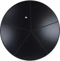 Kersten spiegel metaal rond 116cm zwart - afbeelding 3