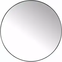 Kersten spiegel metaal rond 116cm zwart - afbeelding 1