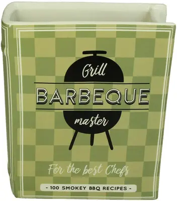 Kersten vaas aardewerk bbq 16x6.5x20cm groen - afbeelding 2