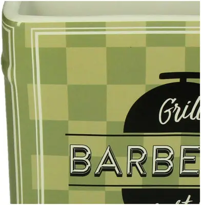 Kersten vaas aardewerk bbq 16x6.5x20cm groen - afbeelding 3