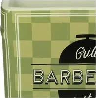 Kersten vaas aardewerk bbq 16x6.5x20cm groen - afbeelding 3