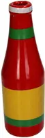 Kersten vaas aardewerk ketchup 7x21.5cm rood - afbeelding 2
