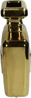 Kersten vaas aardewerk parfumfles 19.5x8.5x29.5cm goud - afbeelding 2