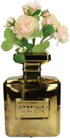 Kersten vaas aardewerk parfumfles 19.5x8.5x29.5cm goud - afbeelding 3
