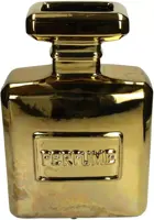 Kersten vaas aardewerk parfumfles 19.5x8.5x29.5cm goud - afbeelding 1