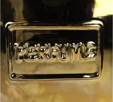 Kersten vaas aardewerk parfumfles 19.5x8.5x29.5cm goud - afbeelding 4